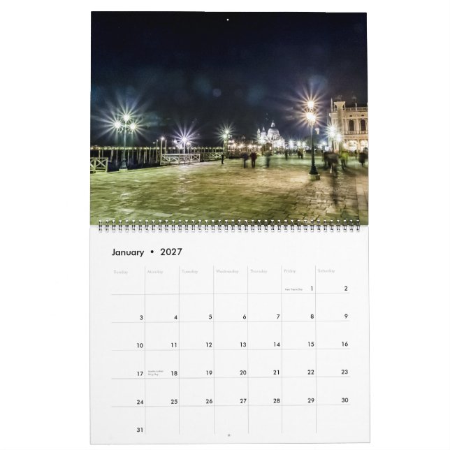 Calendrier Mural L'Italien aménage 2013 en parc (Jan 2027)