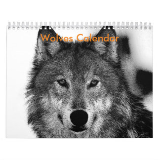Calendrier Mural Loups