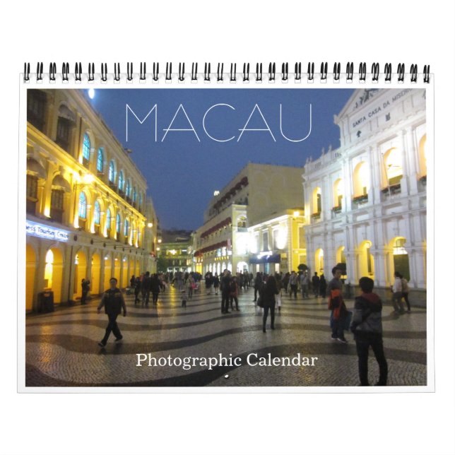 Calendrier Mural macau 2027 (Protection)