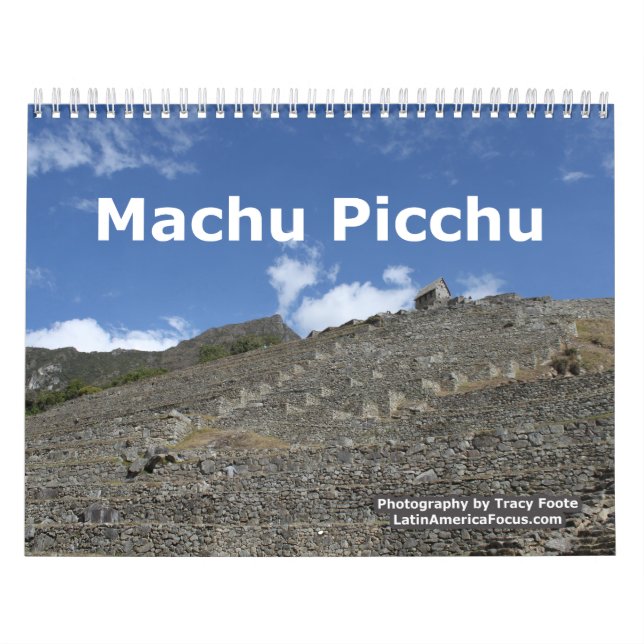 Calendrier Mural Machu Picchu (Protection)