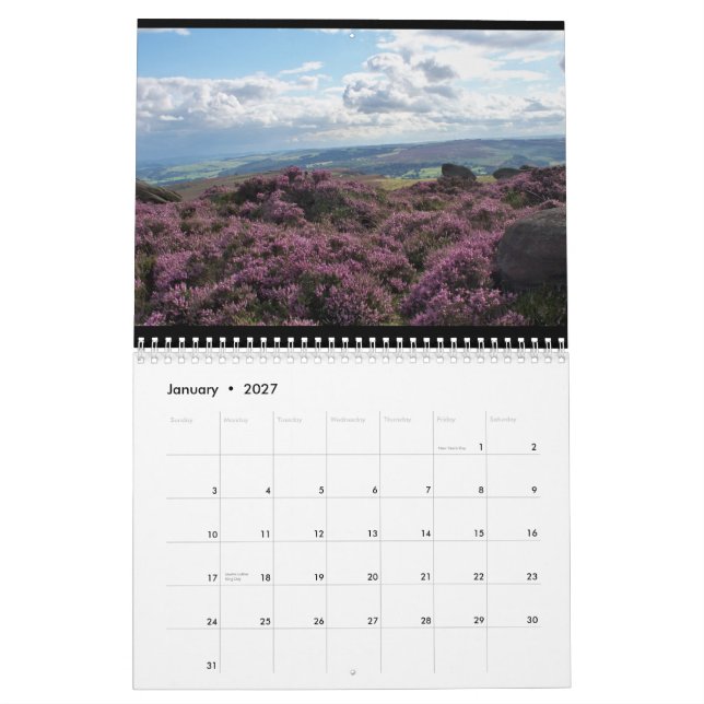 Calendrier Mural Magie maximale 2012 de secteur (Jan 2027)