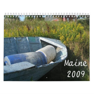 Calendrier Mural Maine 2009