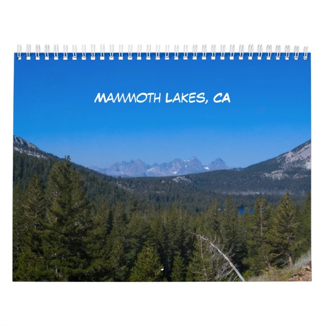 Calendrier Mural Mammoth Lakes 2015 (Protection)