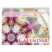 Mandalas du coeur de la liberté et du changement