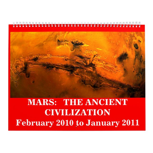 Calendrier Mural Mars :  la civilisation antique (Protection)