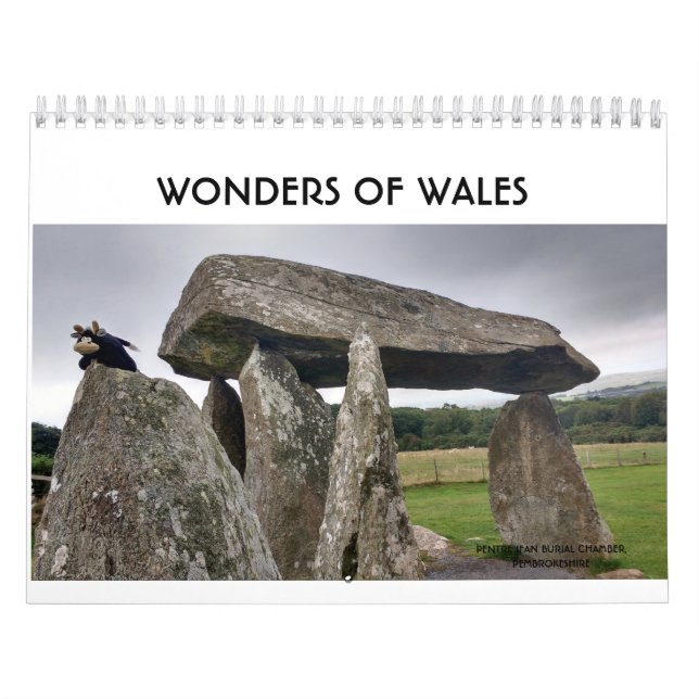 CALENDRIER MURAL : MERVEILLES DU PAYS DE GALLES (Protection)
