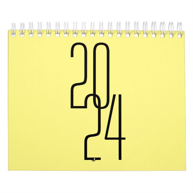 Calendrier mural minimal (Protection)