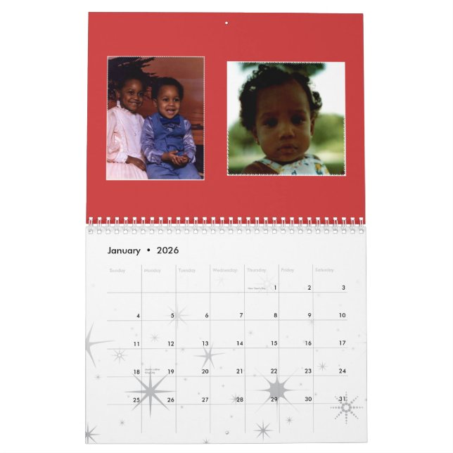 Calendrier Mural molove2008 (Jan 2026)