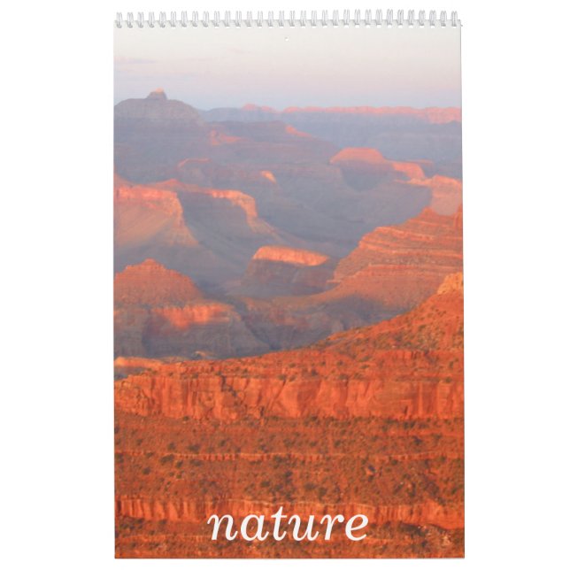 Calendrier Mural monde naturel (Protection)