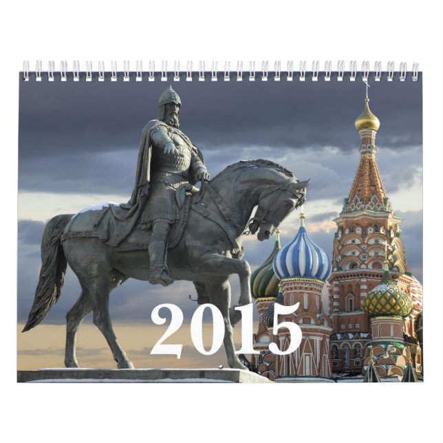 Calendrier Mural Moscou (Protection)
