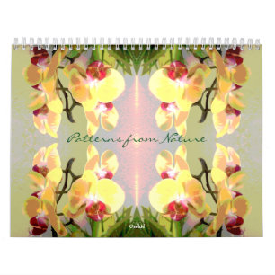 Calendrier Mural Motifs de la nature