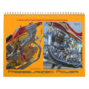 Calendrier Mural Motocyclettes 2013 - turbocompressé et super