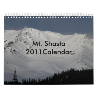 Calendrier Mural Mt. Shasta 2011Calendar