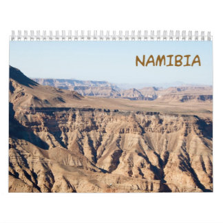 Calendrier mural NAMIBIE