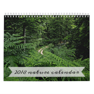 Calendrier Mural Nature 2018