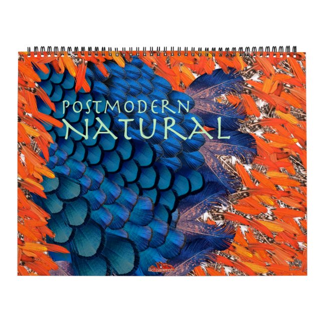 Calendrier Mural Naturel post-moderne (Protection)