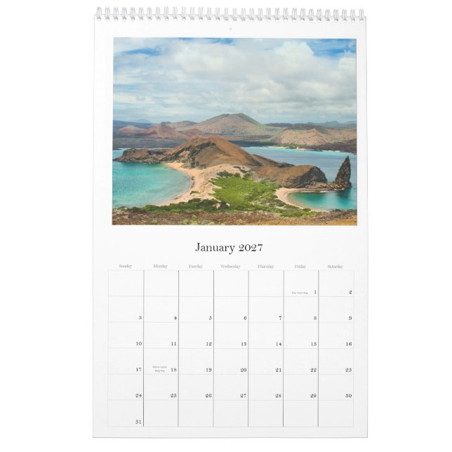 Calendrier Mural New Horizons 2011 (Jan 2027)