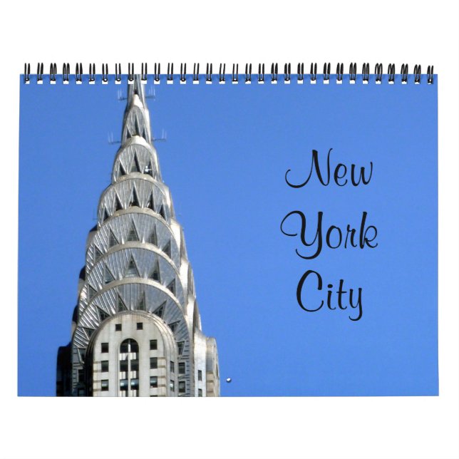 Calendrier Mural new york 2027 (Protection)