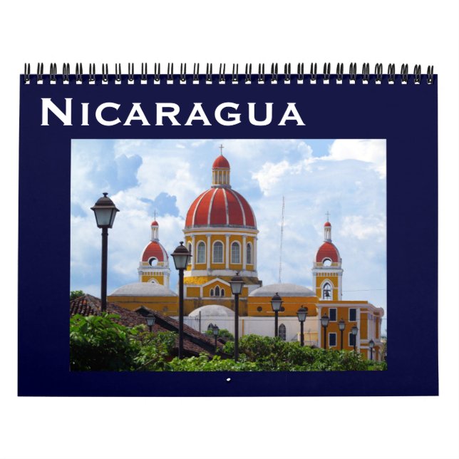 Calendrier Mural nicaragua 2026 (Protection)