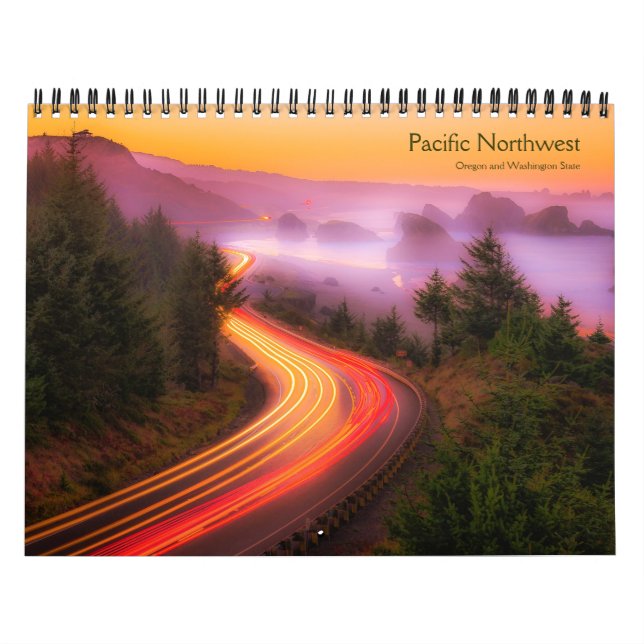 Calendrier Mural Nord-ouest Pacifique (Protection)