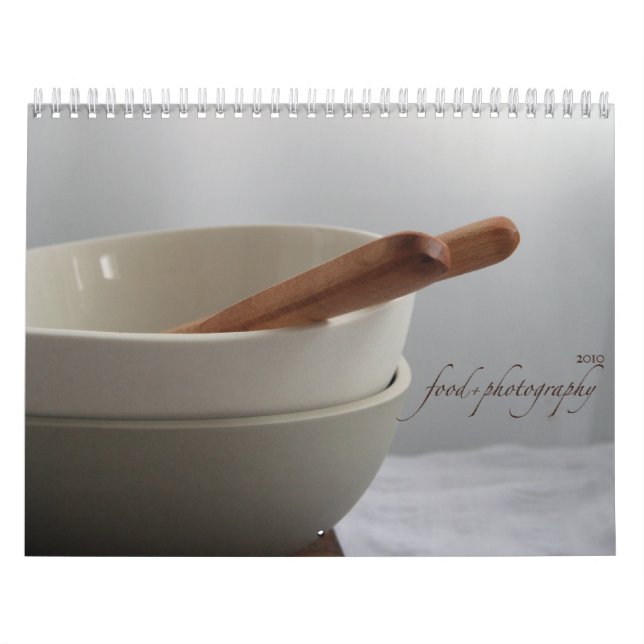 Calendrier Mural Nourriture + Photographie 2010 (Protection)