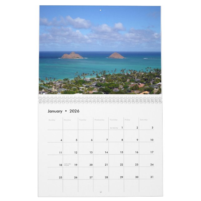 Calendrier Mural Oahu pittoresque 2014 (Jan 2026)