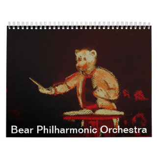 Calendrier Mural Orchestre philharmonique d'ours