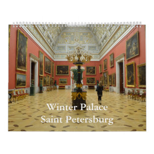 Calendrier Mural Palais d'hiver de 12 mois