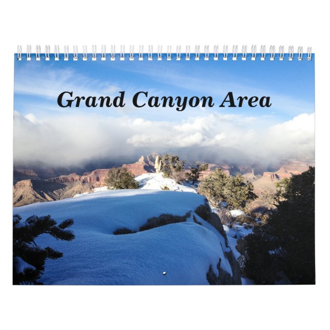 Calendrier Mural Parc national du Grand Canyon (Protection)