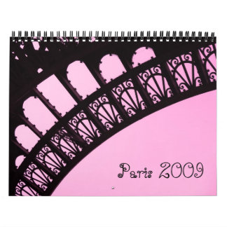 Calendrier Mural Paris 2009