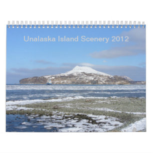 Calendrier Mural Paysage 2012 d'île d'Unalaska