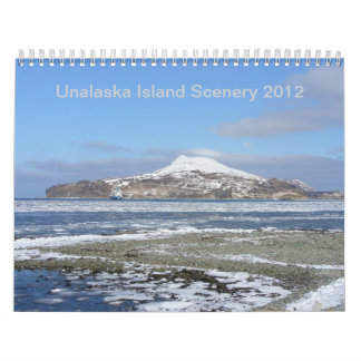 Calendrier Mural Paysage 2012 d'île d'Unalaska