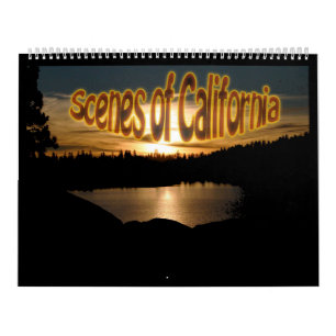 Calendrier Mural Paysage de la Californie
