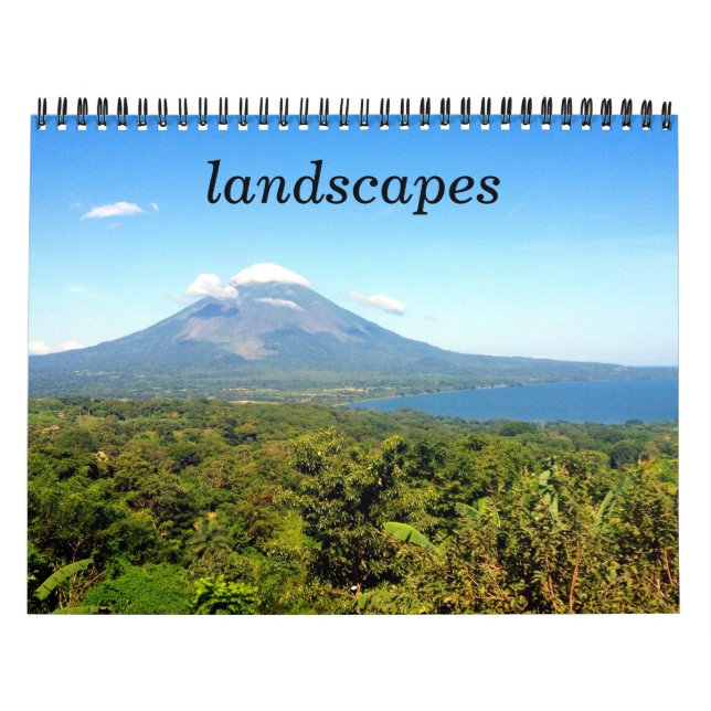Calendrier Mural paysages 2026 (Protection)