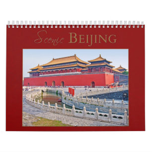Calendrier Mural PÉKIN pittoresque