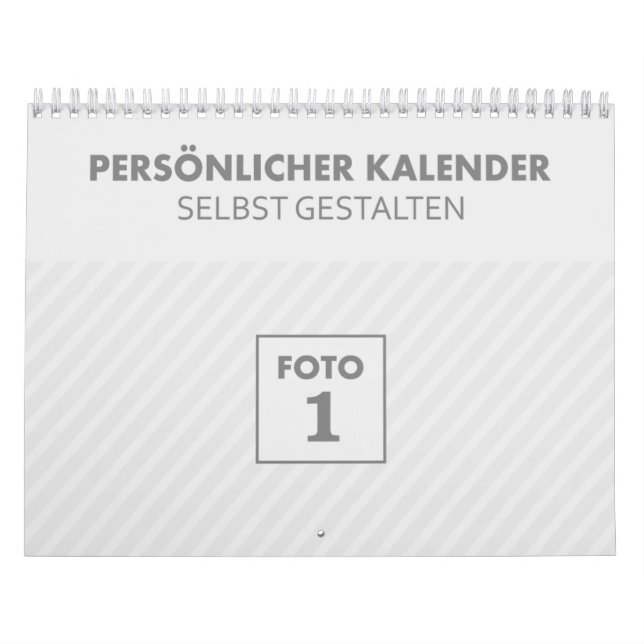 Calendrier Mural Persönlicher selbst gestalten 2024 familie foto (Protection)