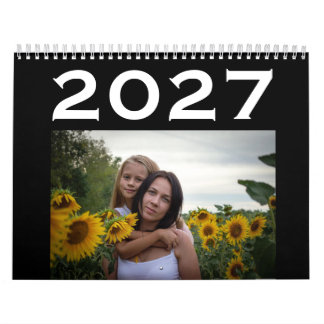 CALENDRIER MURAL PHOTO PERSONNALISÉ 2026