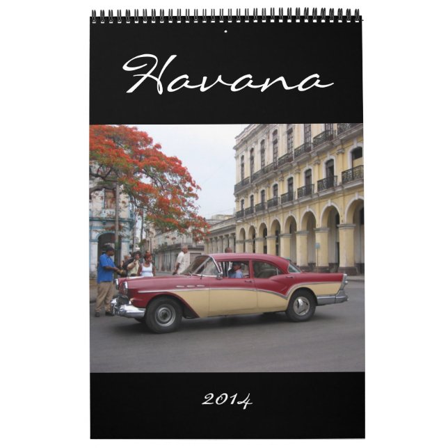 Calendrier Mural photographie 2014 de la Havane (Protection)
