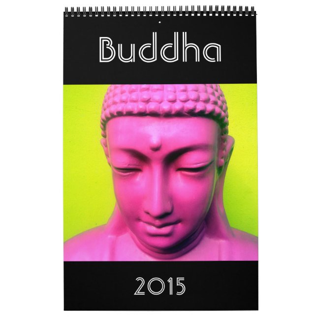 Calendrier Mural photographie 2015 de Bouddha (Protection)