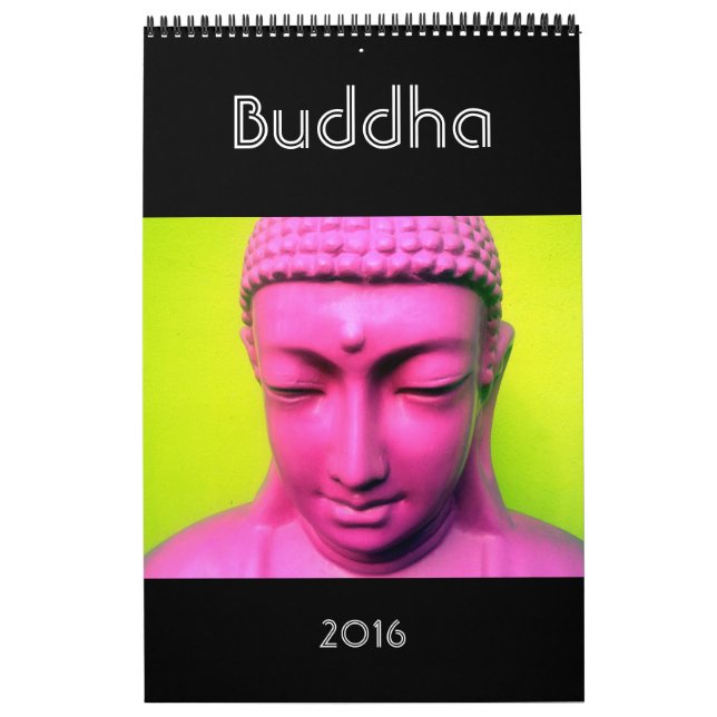 Calendrier Mural photographie 2016 de Bouddha (Protection)
