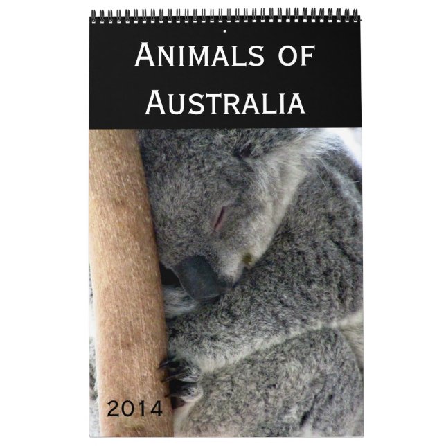 Calendrier Mural photographie australienne 2014 d'animaux (Protection)