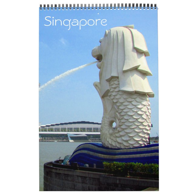 Calendrier Mural photographie de Singapour (Protection)