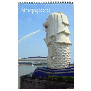 Calendrier Mural photographie de Singapour