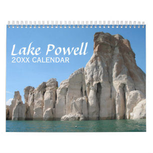 Calendrier Mural Photographie de voyage du lac Powell