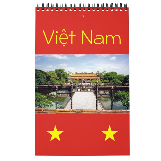 Calendrier Mural photographie vietnam (Protection)