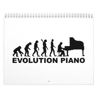 Calendrier Mural Piano d'évolution