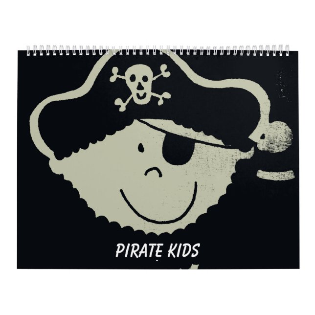 Calendrier Mural Pirate Kids (Protection)