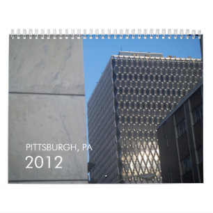 CALENDRIER MURAL PITTSBURGH, PA 2012