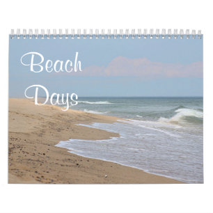 Calendrier Mural Plages