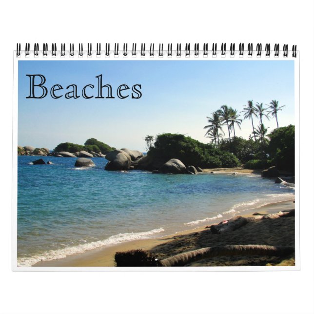 Calendrier Mural plages 2027 (Protection)